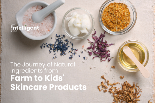 The Journey of Natural Ingredients from Farm to Kids' Skincare Products: Nurturing India's Young Ones Naturally
