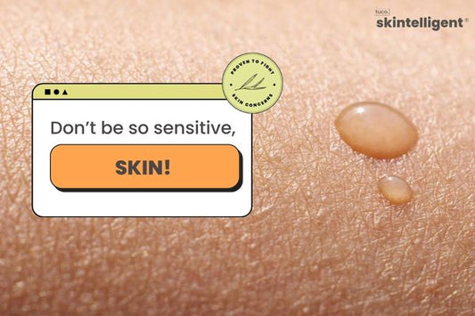 Skincare routine for sensitive skin