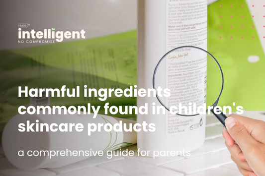 Harmful ingredients commonly found in children's skincare products
