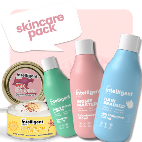 Skincare Pack : Lotion 100g + Shampoo 100g + Body Wash 100g + Tint 10g + Sunscreen 50g