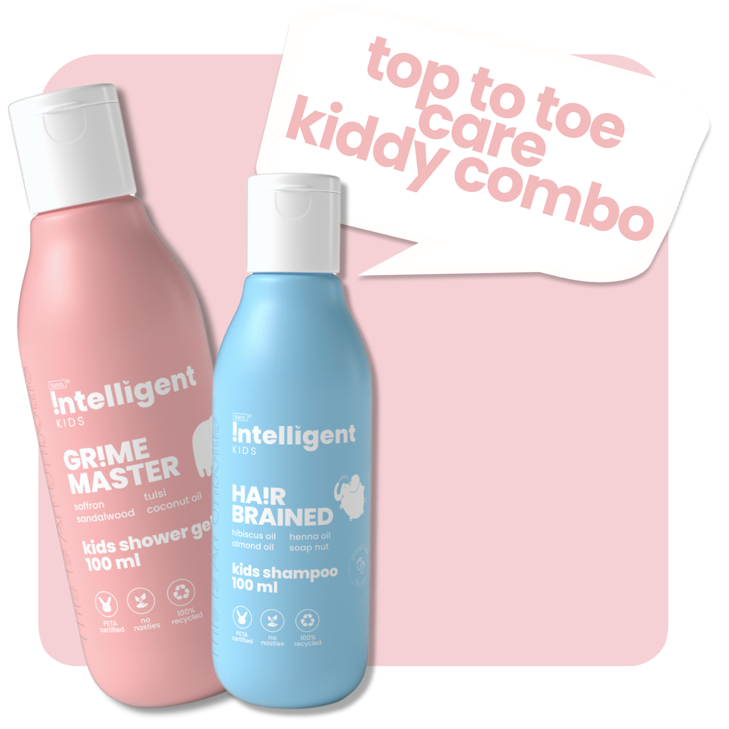 Top to Toe Care : Body Wash 100ml + Shampoo 100 ml