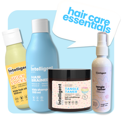 Ultimate Hair Care Kit: Shampoo 300g + Hair Oil 100ml + Conditioner 100g + Hair Detangler 100ml