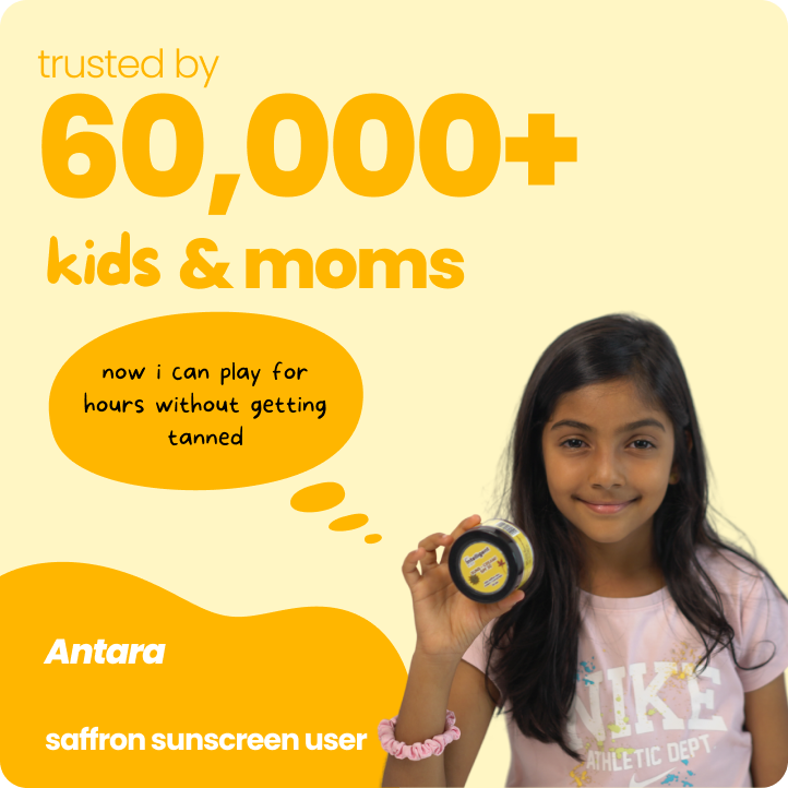 Saffron Face Cream & Sunscreen SPF-50 50g.