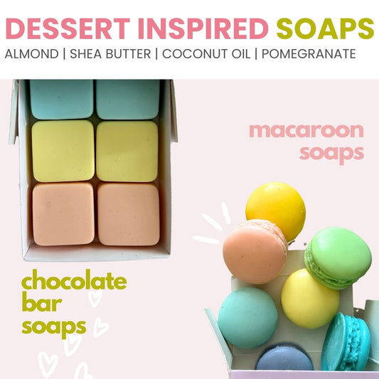 Dessert Inspired Soaps: Perfect Mini Gifts!