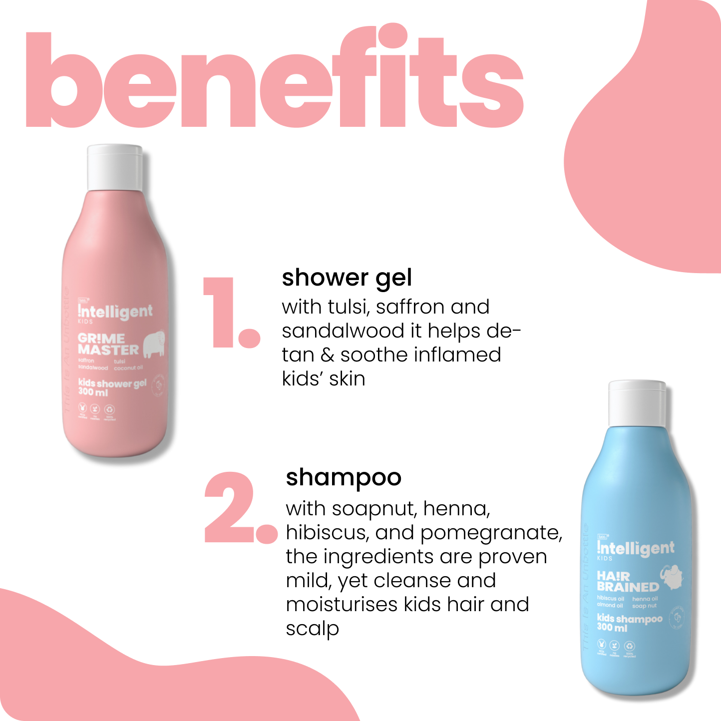 Top to Toe Care : Body Wash 100ml + Shampoo 100 ml