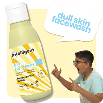 Energize your child's complexion with Tuco Intelligent's Brightening Facewash! Crafted with natural ingredients such as Kakadu Plum, Witch Hazel, and Rosehip Oil, our gentle formula invigorates dull skin, promoting a refreshed and vibrant look. Plus, it's SLS and paraben-free for a gentle and safe cleanse.