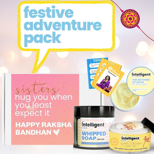 Adventure Must Haves Gift Pack! : Whipped Soap 100g + Sunscreen 50g + Nothing Lip Balm 10g
