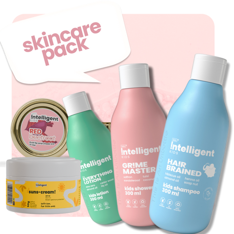 Skincare Pack : Lotion 100g + Shampoo 100g + Body Wash 100g + Tint 10g + Sunscreen 50g