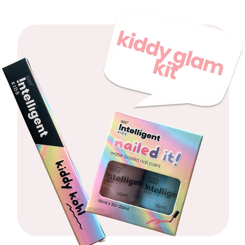 Kiddy Glam Kit : Nail Paint + Kajal