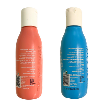 Top to Toe Care : Body Wash 100ml + Shampoo 100 ml