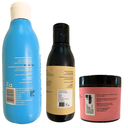 Ultimate Haircare Pack | Shampoo 300g, Hair Oil 100g, Condtioner 100g
