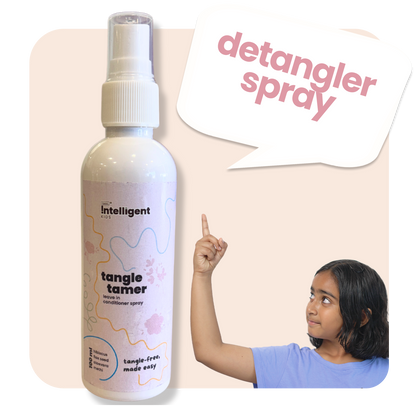 
Say goodbye to knots with Tuco Kids Detangler Spray, crafted for kids aged 3-15. Enriched with Aloe Vera, Flaxseed, Methi, and Hibiscus, it gently detangles, strengthens, and adds volume while leaving hair soft, shiny, and manageable. Safe for daily use and free from harsh chemicals, it’s the perfect natural solution for hassle-free hair care!