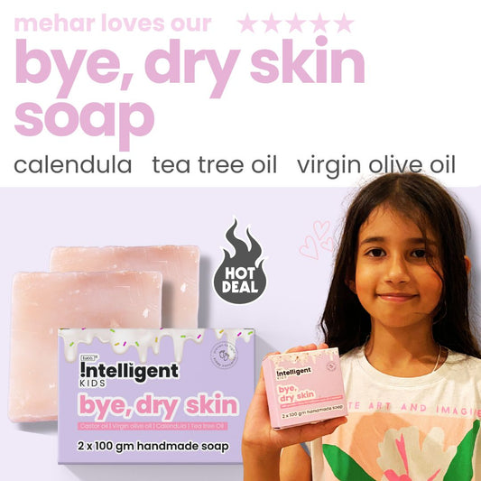 4 Pack Bye, Dry Skin Soap 4x100g - Rs 299 only for today