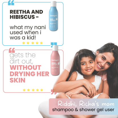 Mild Body Wash + Shampoo Combo - Rs 449 only just for today