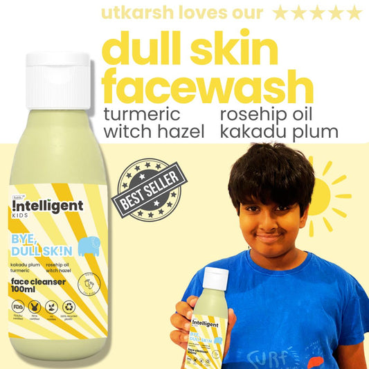 Energize your child's complexion with Tuco Intelligent's Brightening Facewash! Crafted with natural ingredients such as Kakadu Plum, Witch Hazel, and Rosehip Oil, our gentle formula invigorates dull skin, promoting a refreshed and vibrant look. Plus, it's SLS and paraben-free for a gentle and safe cleanse.