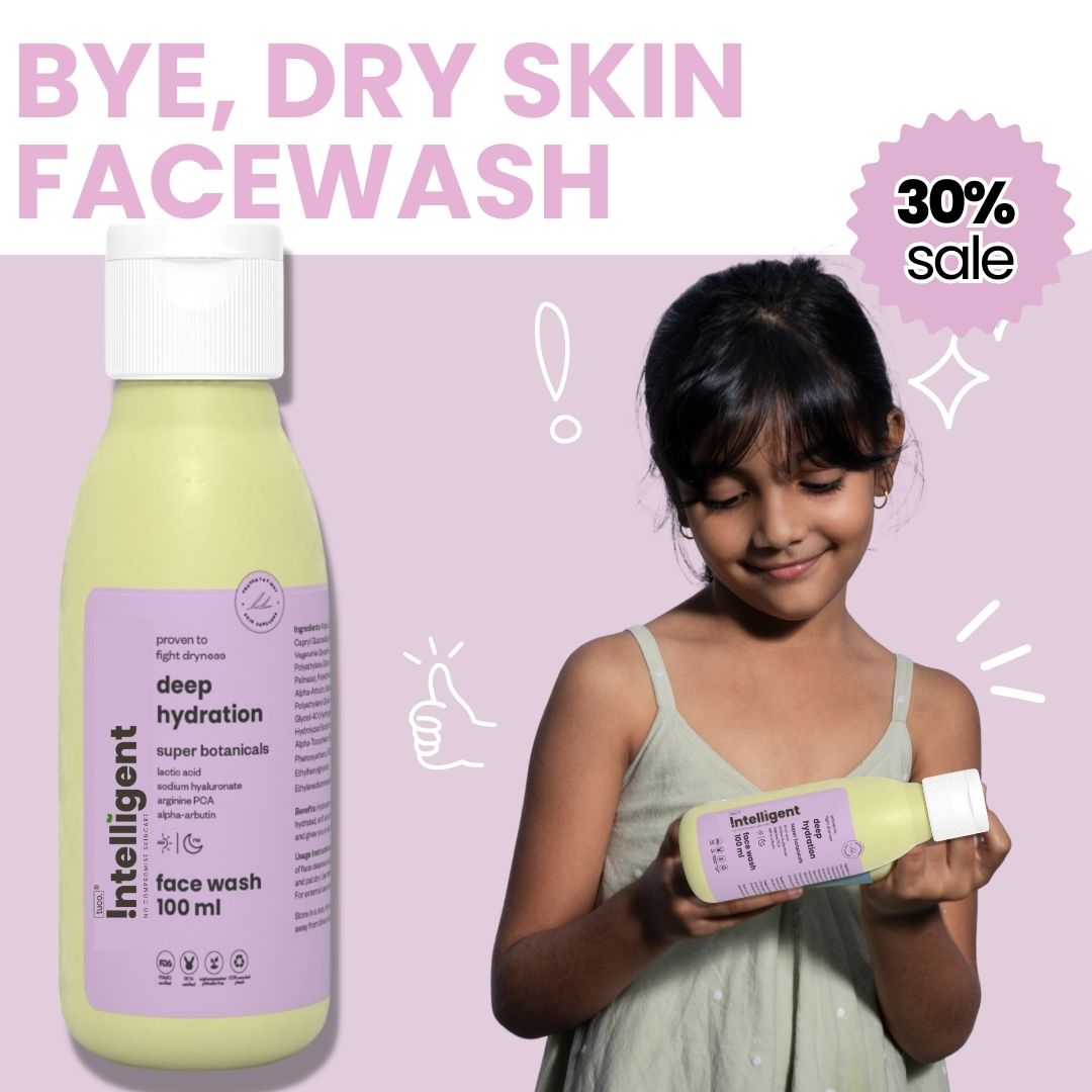 Kids facewash that does more than moisturize! Helps eliminate dry spots & eczema. For boys and girls aged 3-15. Ingredients include Olive Oil, Shea Butter, Coconut Oil, and Almond Oil for nourished, hydrated skin.