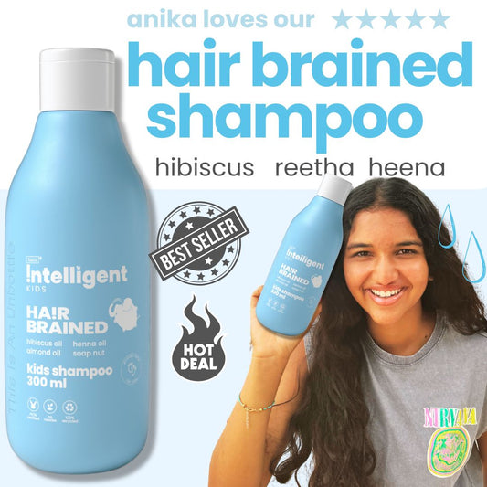A gentle and nourishing shampoo specially formulated for kids. The shampoo is enriched with the natural goodness of hibiscus oil and almond oil, providing a mild and effective cleansing experience. The combination of these ingredients helps to promote healthy and shiny hair, while also being gentle on the delicate scalp of children.