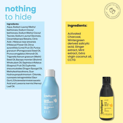 Mild Shampoo 300ml + Hair Oil 100ml - Save More !
