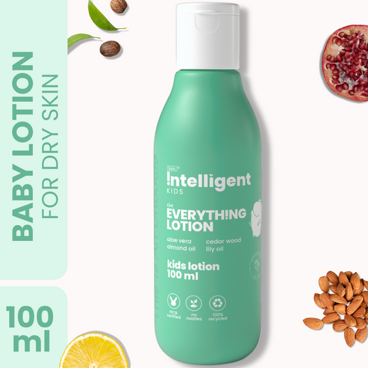 Intelligent Kids | Shop effective and proven Tuco Intelligent Moisturising Lotion 100ml. Deeply moisturises skin; contains almond oil, aloe vera, rosemary and lily oil