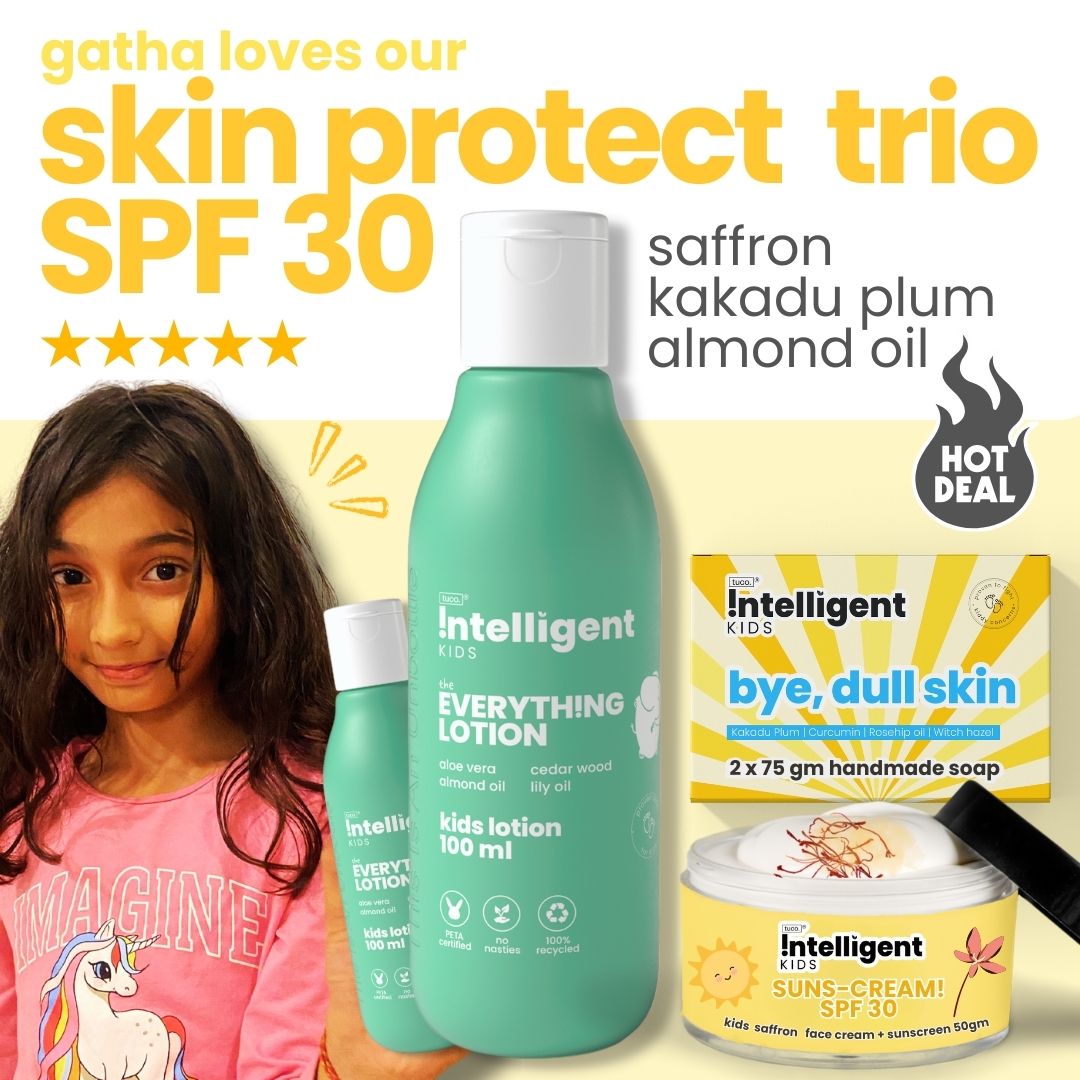 Dull Skin Soap 2*75g + Summer Lotion 100ml + Sunscreen 50g - Rs. 499 just for today !