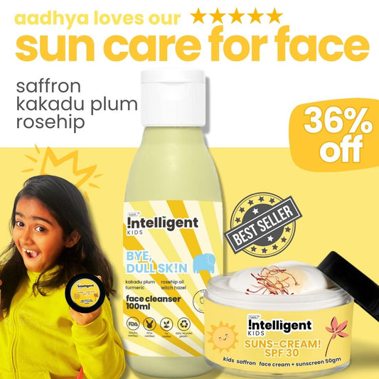Face Wash 100g + Saffron Sunscreen SPF 50g