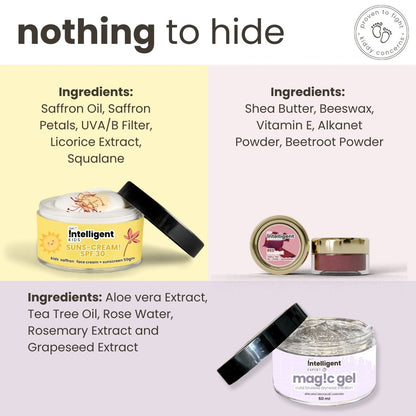 Makeup Must Haves Gift Pack! : Whipped Soap 100g + Magic Gel 50g + Tint 10g