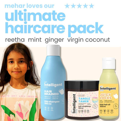 Shampoo 300g + Hair Oil 100g + FREE Condtioner 100g