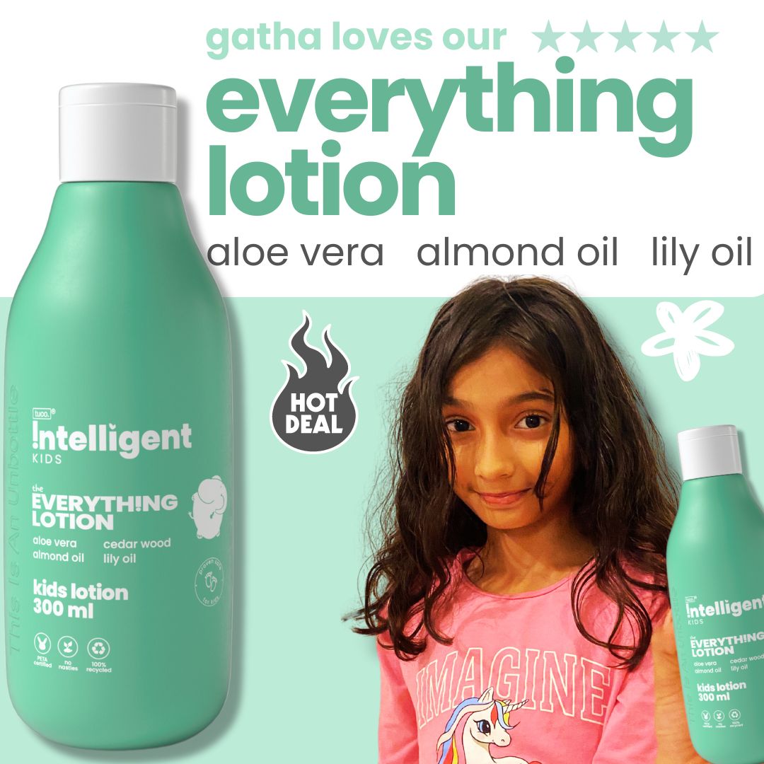 Intelligent Kids | Shop effective and proven Tuco Intelligent Moisturising Lotion 200ml. Moisturises and prevents inflammation; contains almond oil, aloe vera, rosemary and lily oil, strawberry oil, coconut oil, sweet lemon oil, and shea butter.