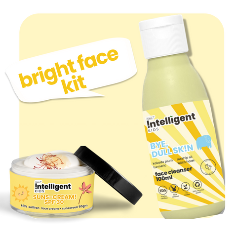 Bright Face Kit : Facewash + Sunscreen