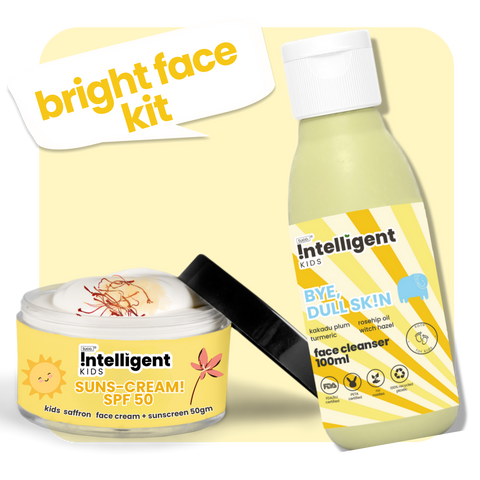 Bright Face Kit : Facewash + Sunscreen