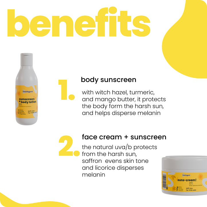 Ultimate Face + Body Kit : Sun Lotion + Sunscreen