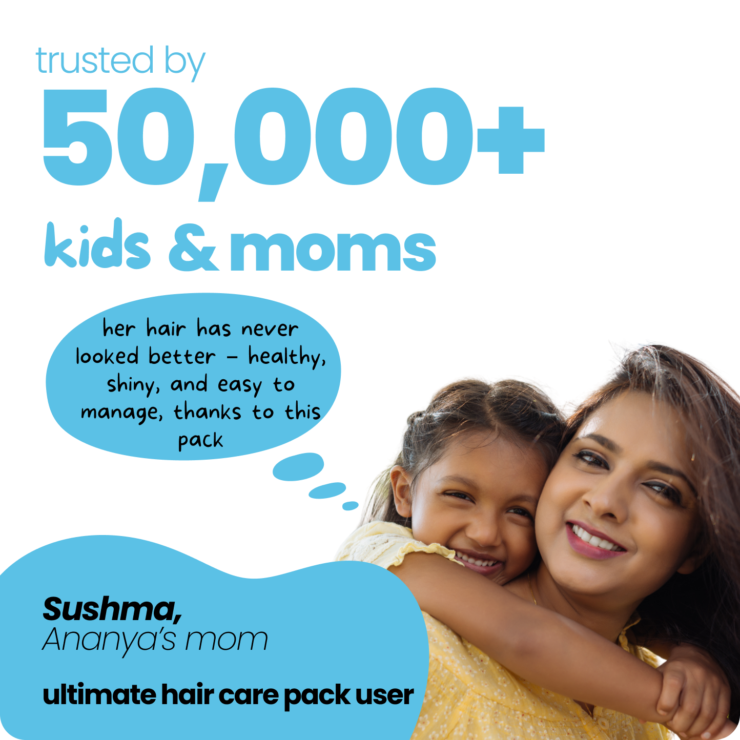 Tuco Intelligent Haircare Pack for Kids - Comprehensive Hair Care Set. Includes Hair Brained Shampoo (300ml) with hibiscus and almond oil, Juicy Locks Hair Oil (100ml) with mint and virgin coconut, and Tangle Tamer Conditioner (100ml) with keratin and jojoba oil. Ideal for gentle cleansing, nourishing, and detangling, made with natural, gentle ingredients for kids' hair